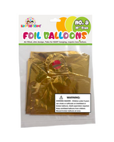1 pc Number 9 Foil Balloons Gold 16"