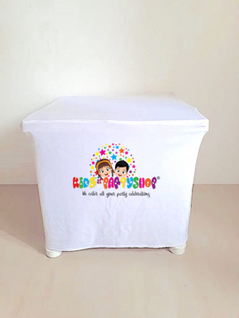 Monoblock Kiddie Square Table Cloth Cover